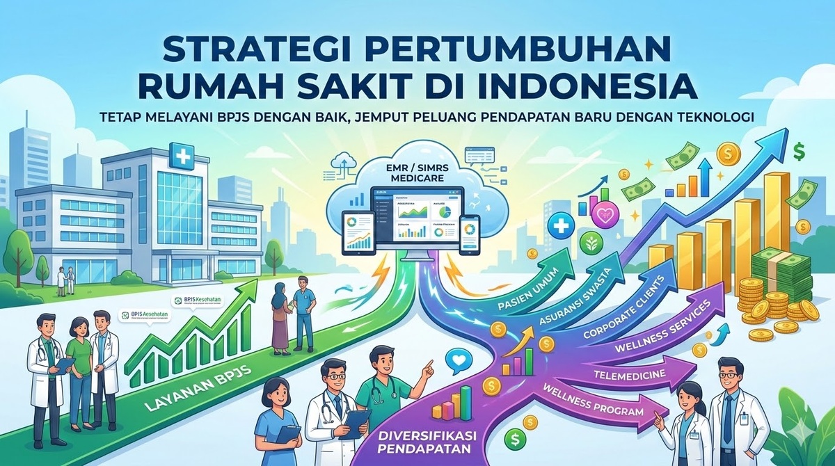 Jangan Taruh Semua “Telur” di Keranjang BPJS: Mengapa RS Perlu Diversifikasi Revenue Stream